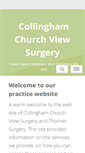 Mobile Screenshot of collinghamsurgery.co.uk